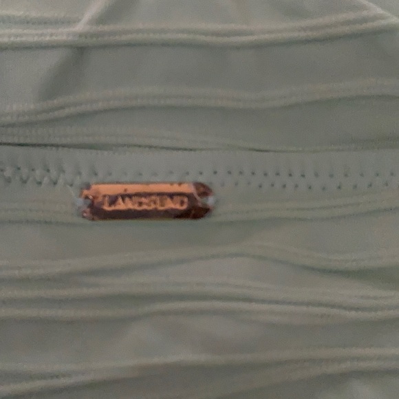 Lands’ End from Bloomingdale’s High waisted Padded flattering two piece. Lovely - Picture 7 of 15